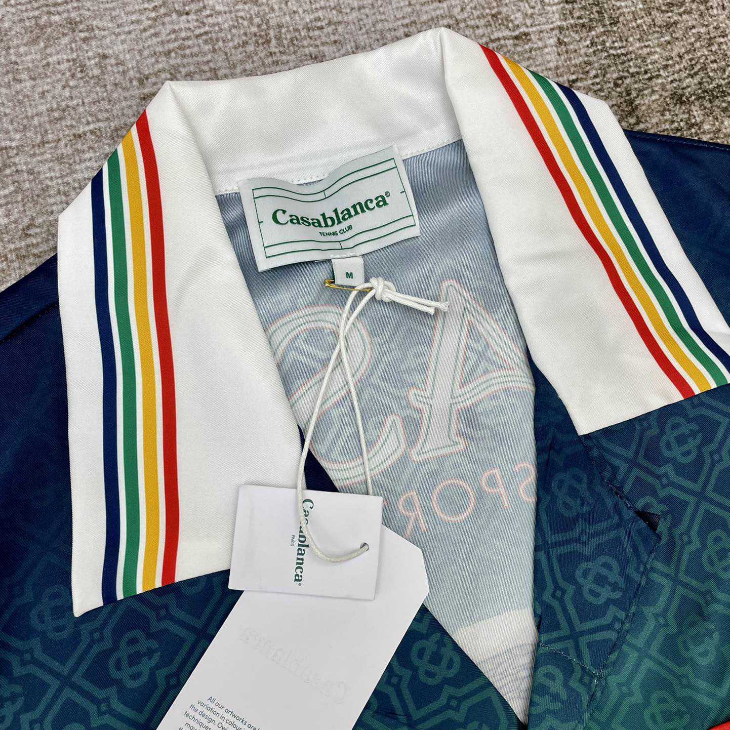 Casablanca Flying Angel Silk Shirt    CA3504 - DopestKickz