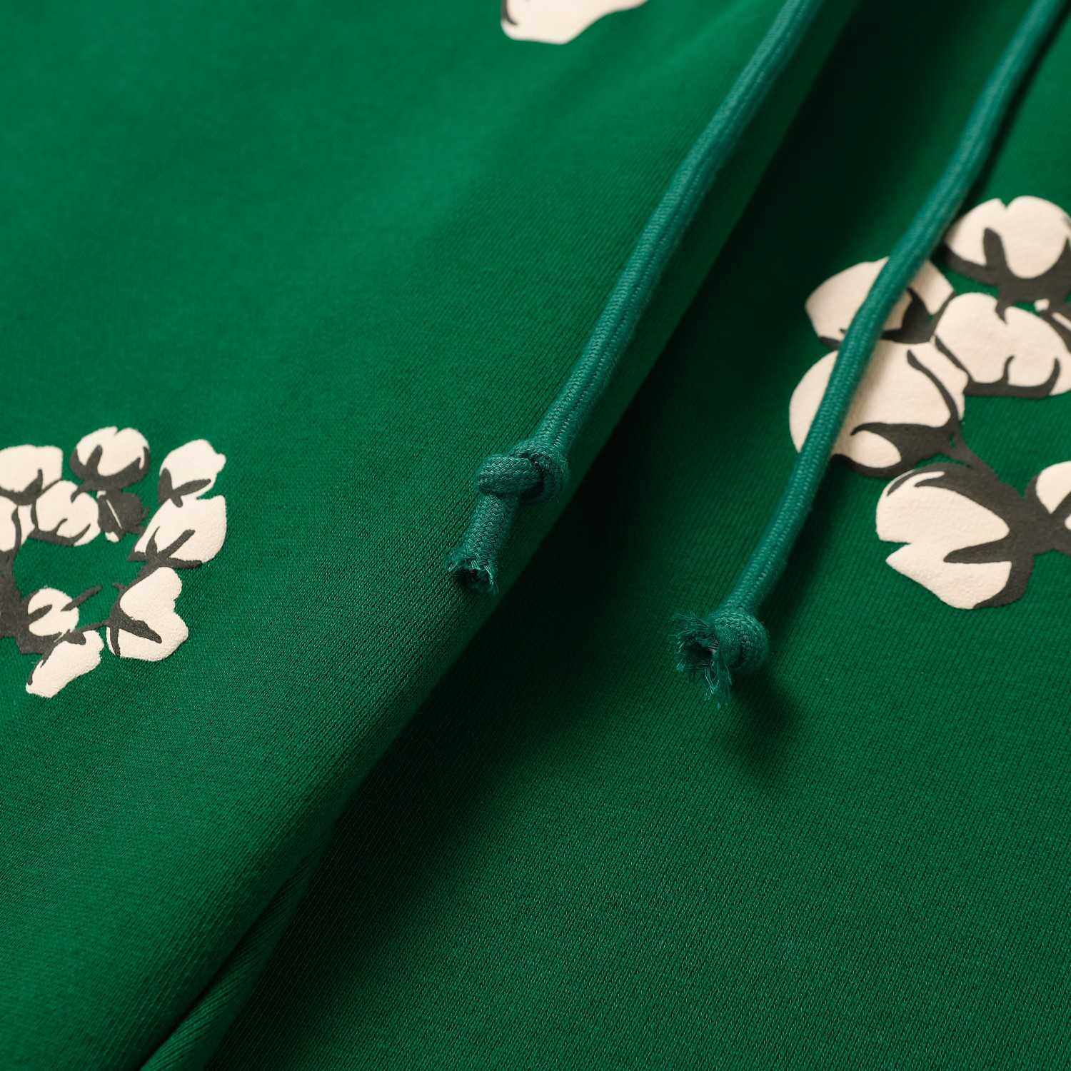 Denim Tears Cactus Tears Wreath Sweatpants Green - DopestKickz