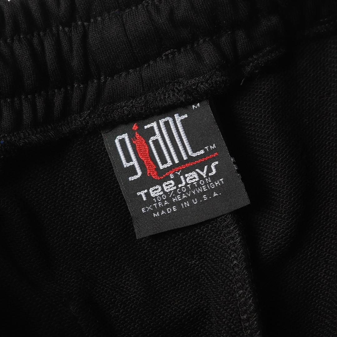 Saint Micheal x Denim tears Struggle Sweatpants 'Black' - DopestKickz