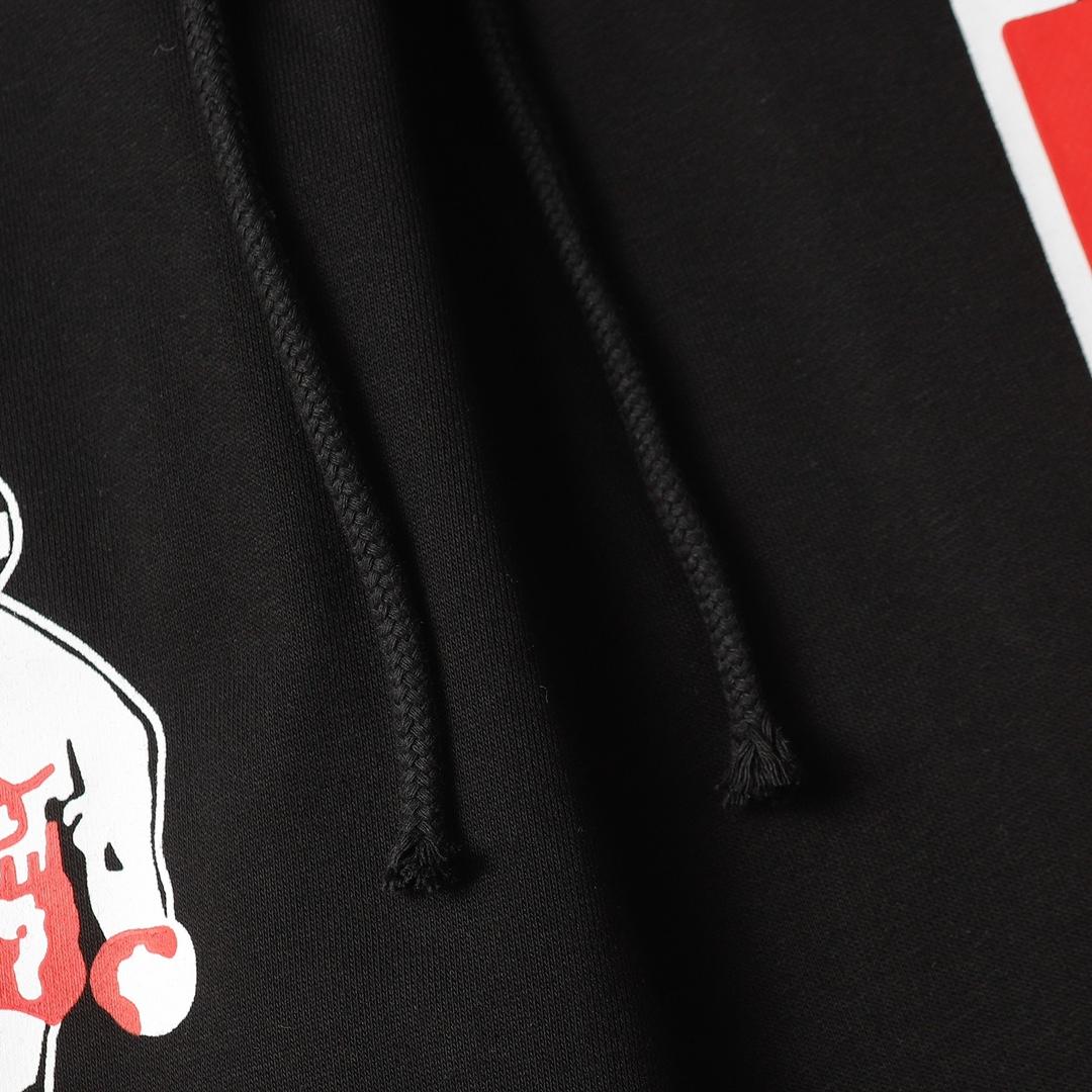 Saint Micheal x Denim tears Struggle Sweatpants 'Black' - DopestKickz