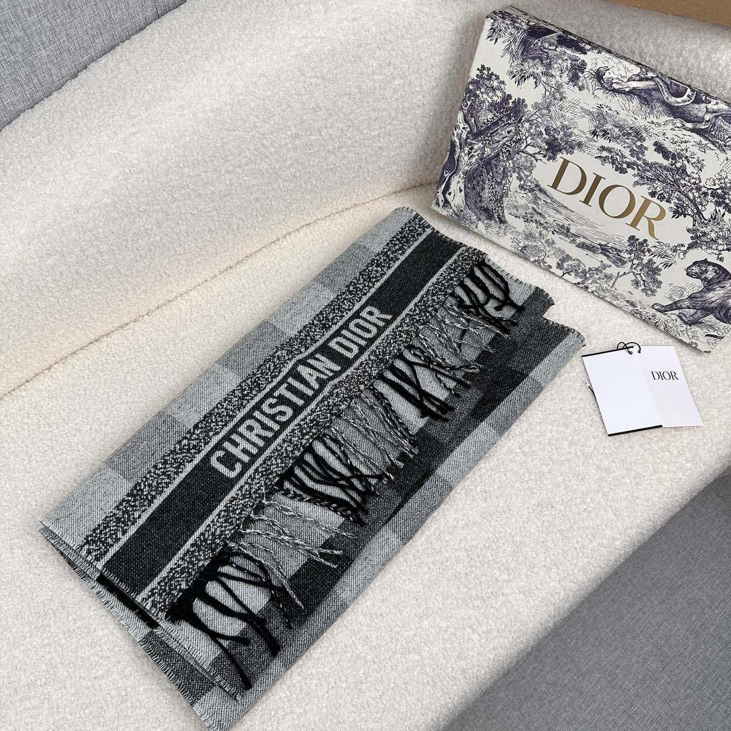 Dior Check'N'Dior Scarf - DopestKickz