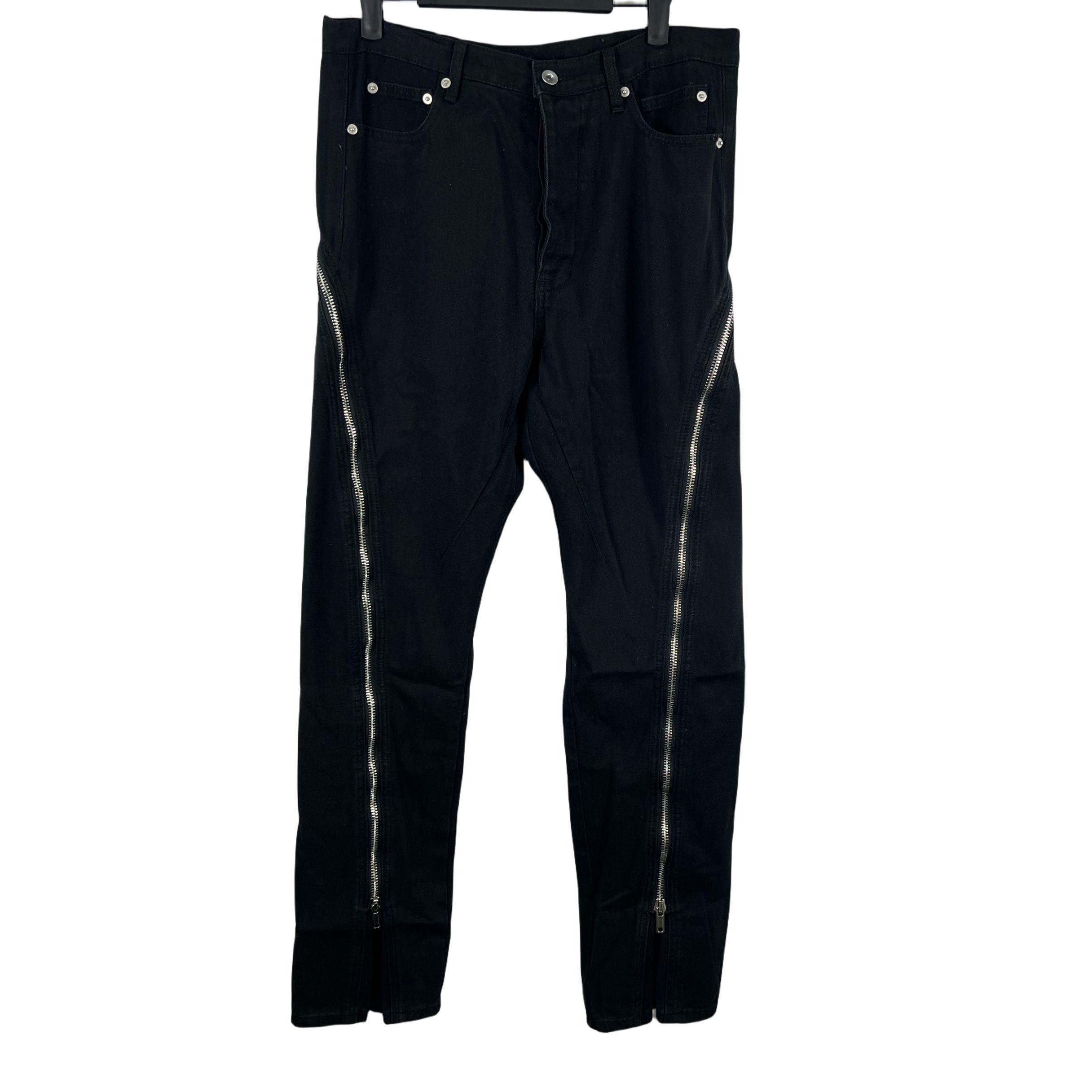 Rick Owens DRKSHDW Bolan Banana Jeans 'Black' - DopestKickz