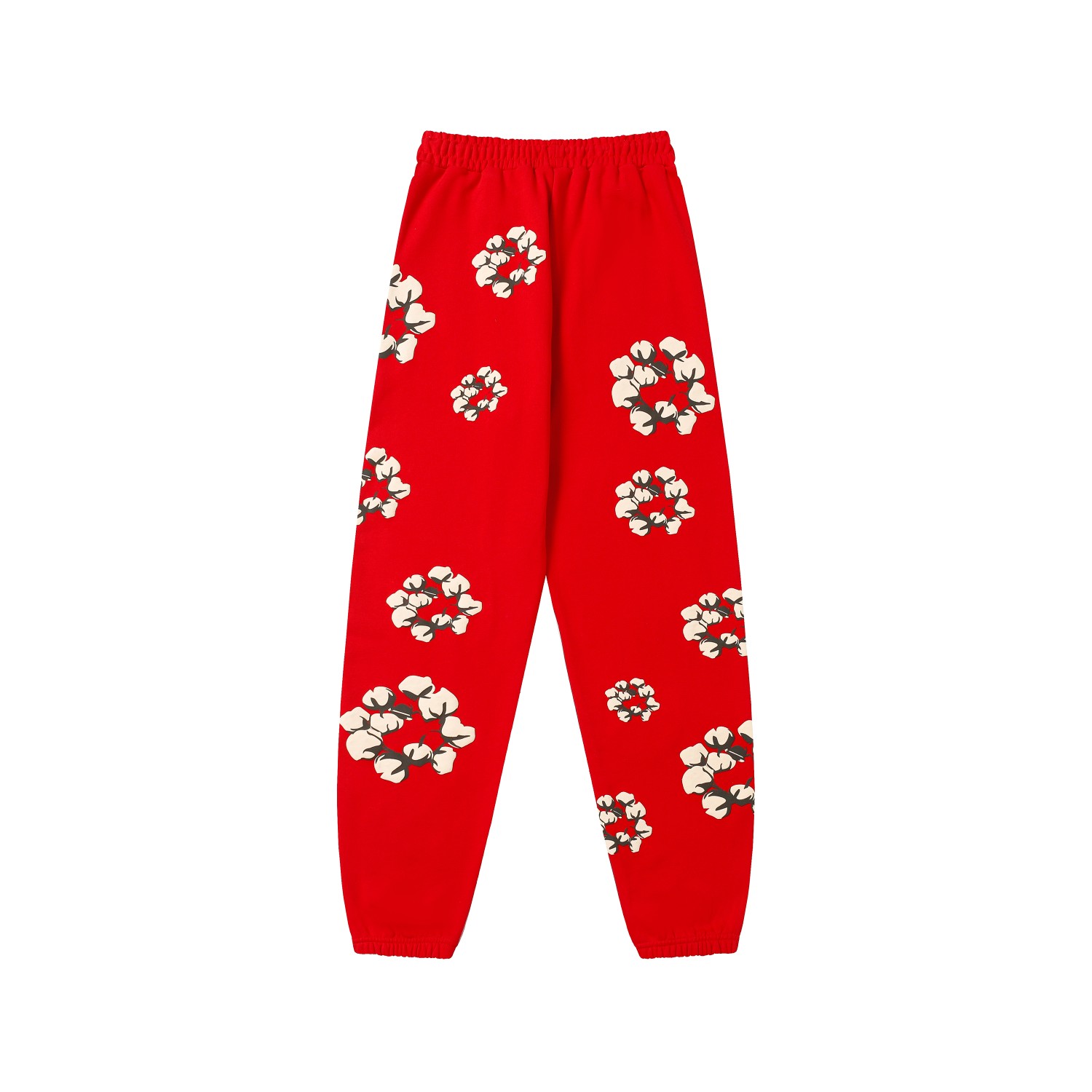 Denim Tears Cactus Tears Wreath Sweatpants Red - DopestKickz