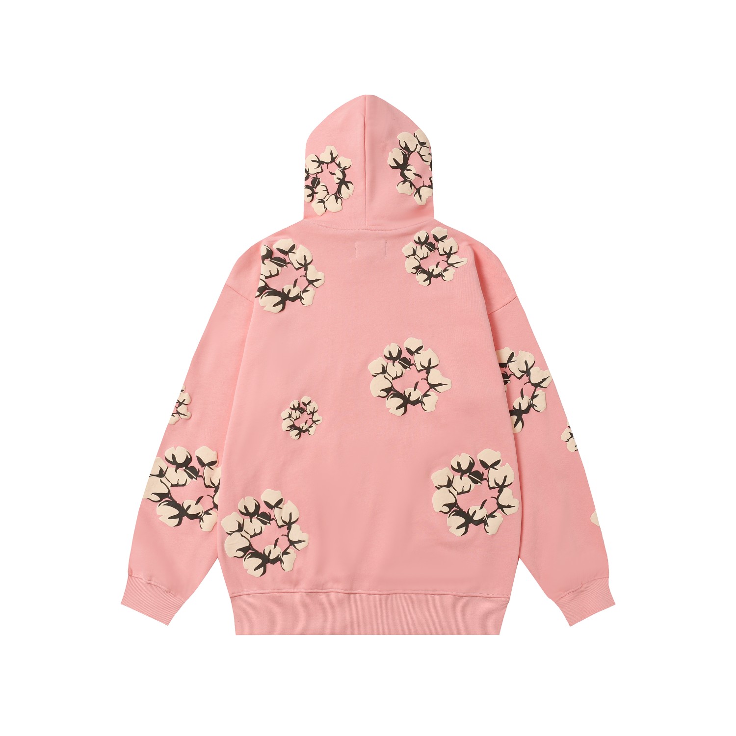 Denim Tears Cactus Tears Wreath Hoodie Pink - DopestKickz