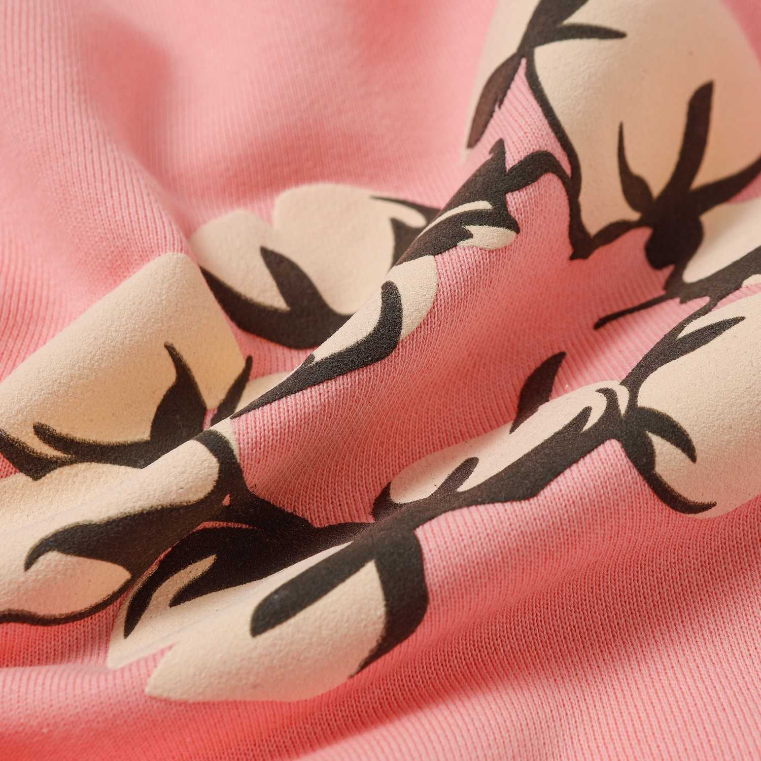 Denim Tears Cactus Tears Wreath Hoodie Pink - DopestKickz