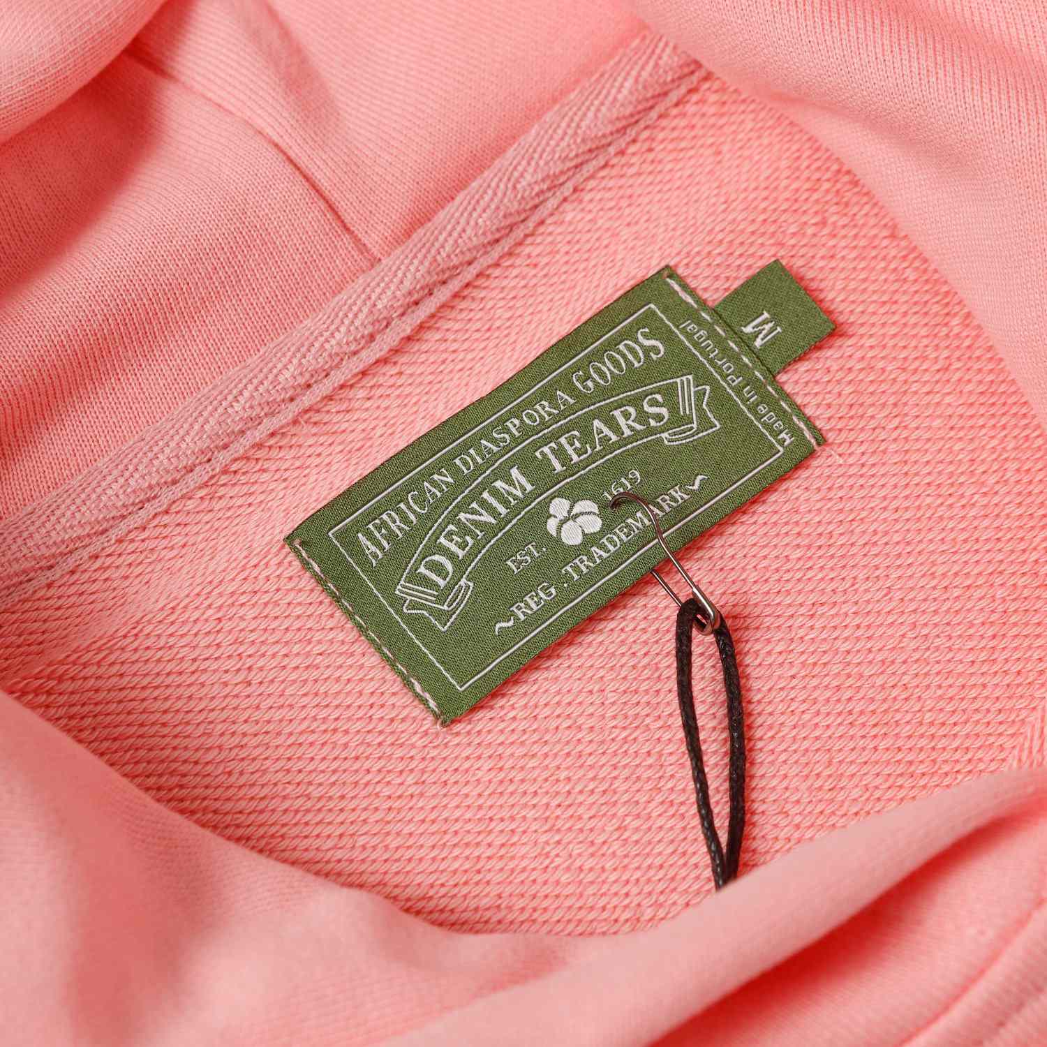 Denim Tears Cactus Tears Wreath Hoodie Pink - DopestKickz