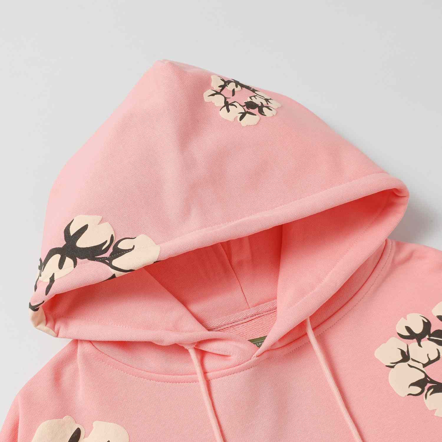 Denim Tears Cactus Tears Wreath Hoodie Pink - DopestKickz