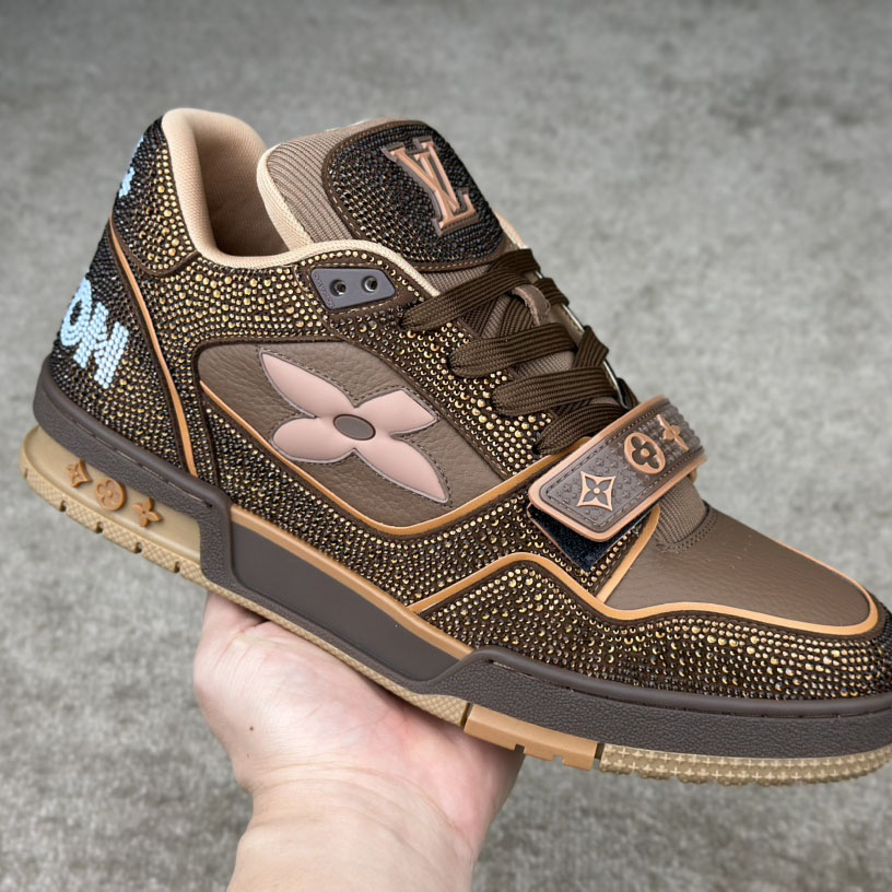 Louis Vuitton LV Trainer Sneaker   - DopestKickz