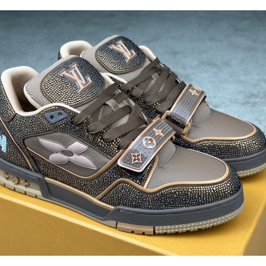 Louis Vuitton LV Trainer Sneaker   - DopestKickz
