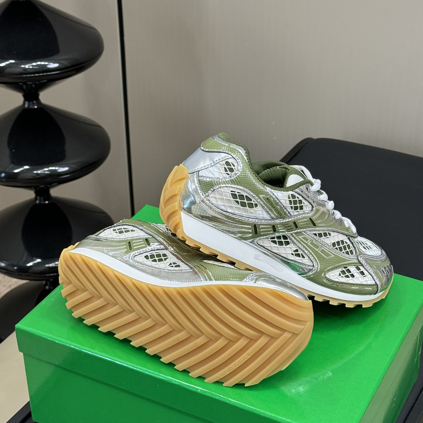 Bottega Veneta Orbit Sneaker  - DopestKickz