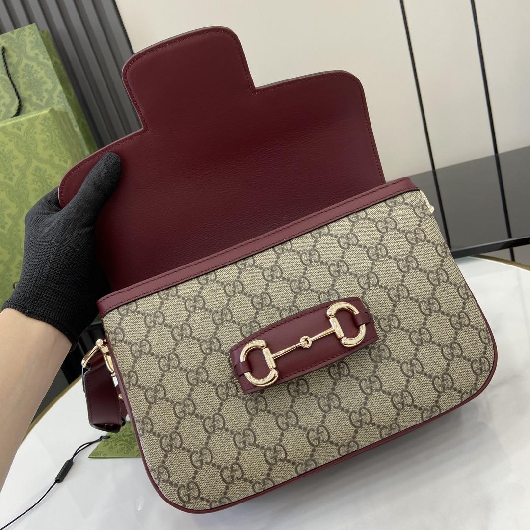 Gucci Horsebit 1955 Soft Small Shoulder Bag - DopestKickz