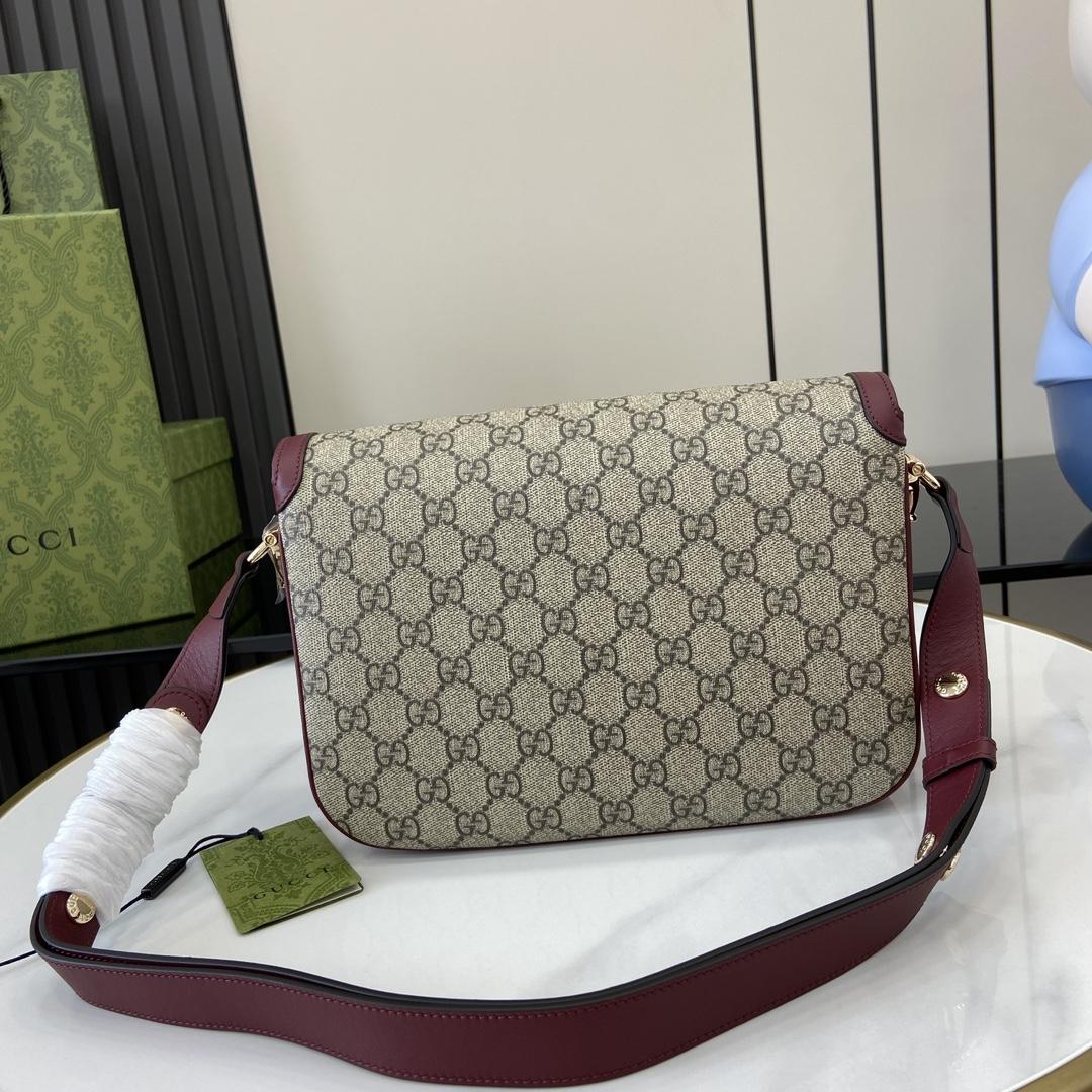 Gucci Horsebit 1955 Soft Small Shoulder Bag - DopestKickz