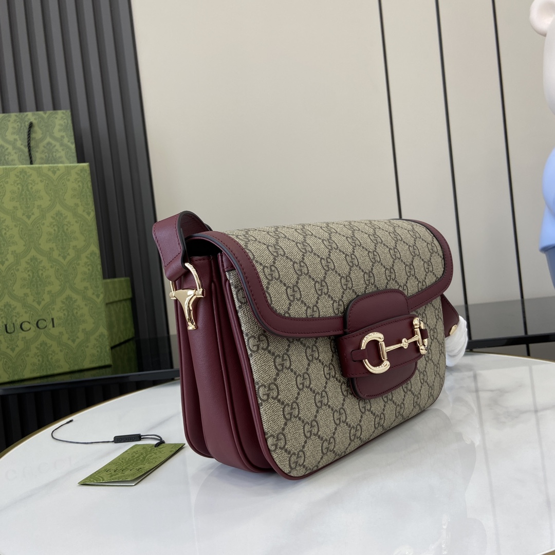 Gucci Horsebit 1955 Soft Small Shoulder Bag - DopestKickz