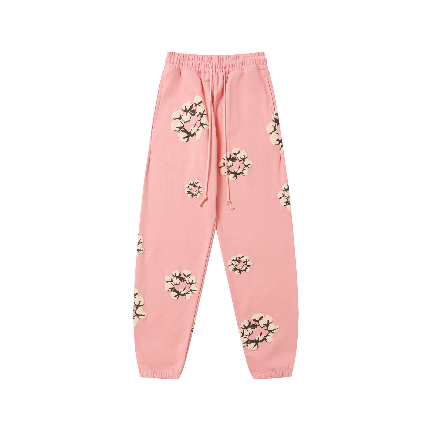 Denim Tears Cactus Tears Wreath Sweatpants Pink - DopestKickz