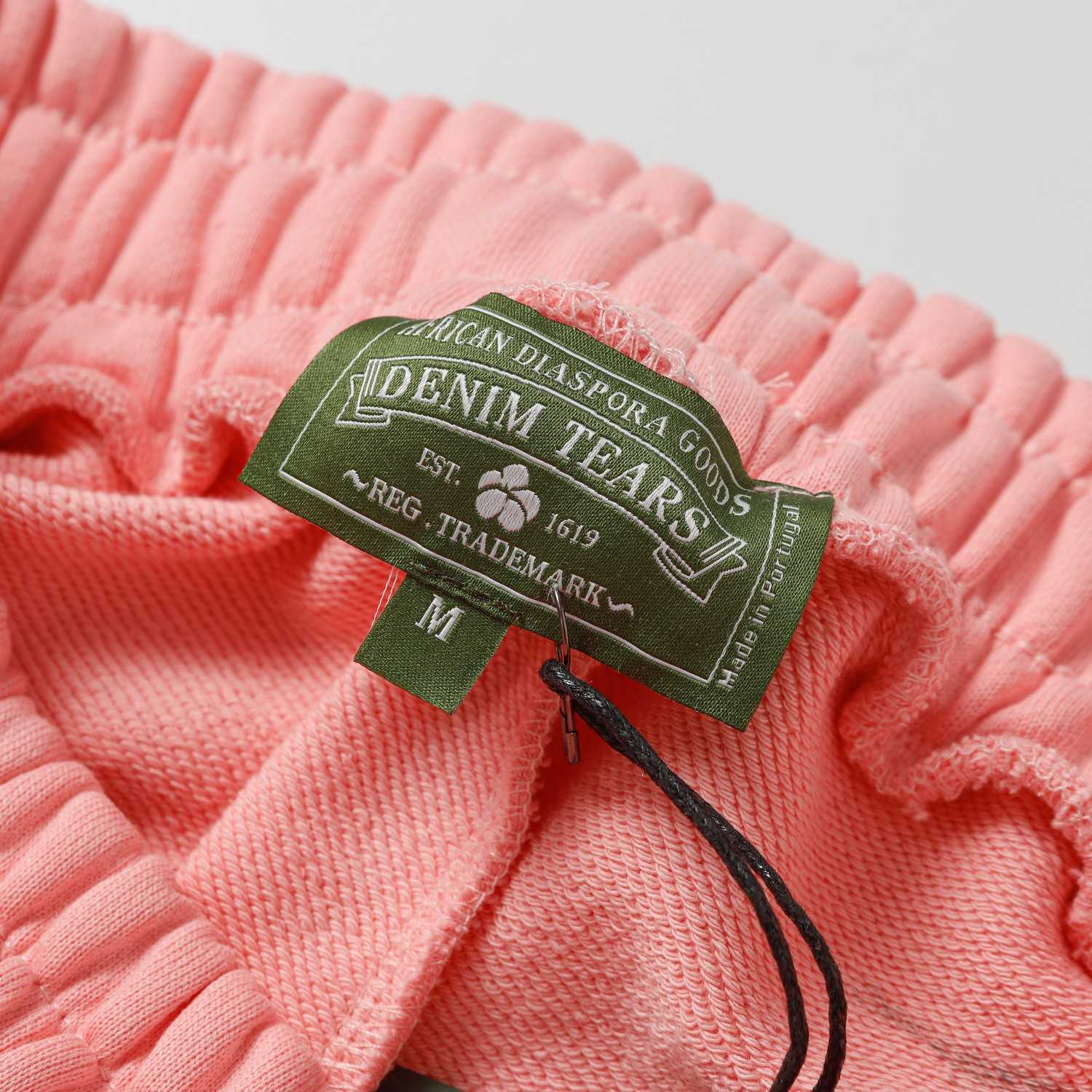 Denim Tears Cactus Tears Wreath Sweatpants Pink - DopestKickz