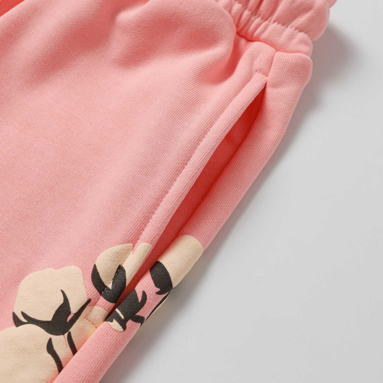 Denim Tears Cactus Tears Wreath Sweatpants Pink - DopestKickz