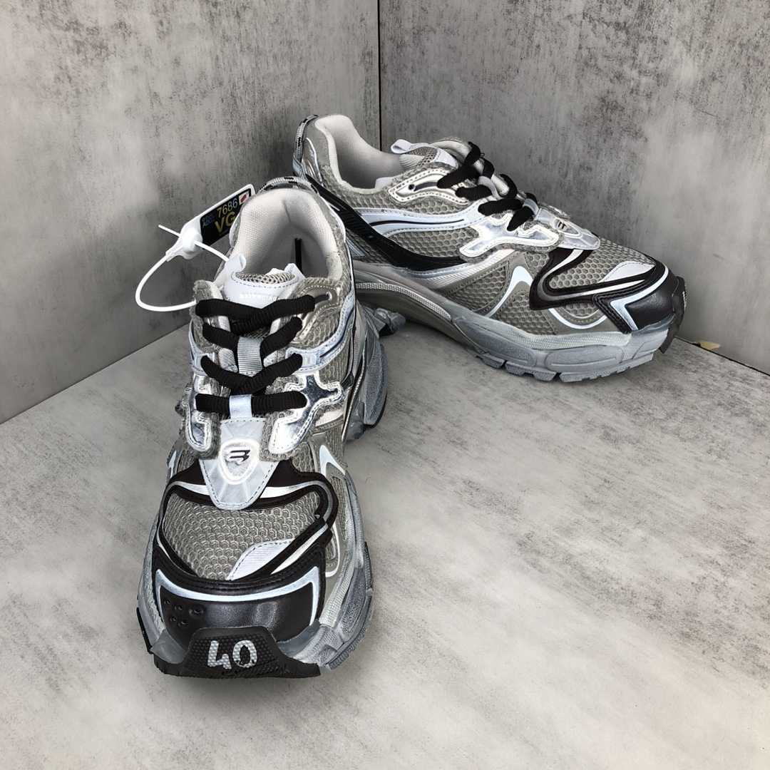 Balenciaga Runner 2.0 Sneaker In Beige Mesh And Polyurethane - DopestKickz