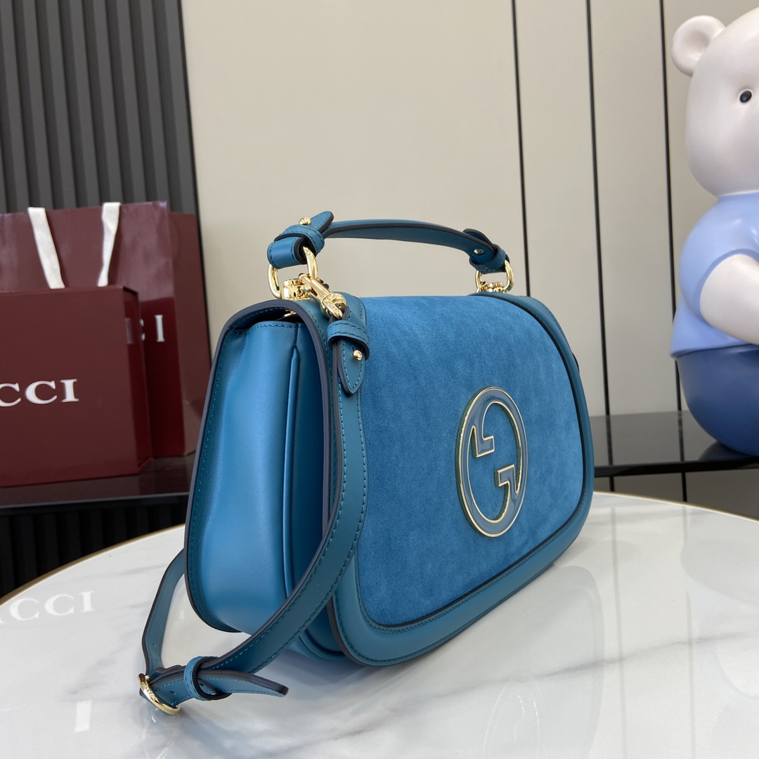 Gucci Blondie Medium Top Handle Bag - DopestKickz