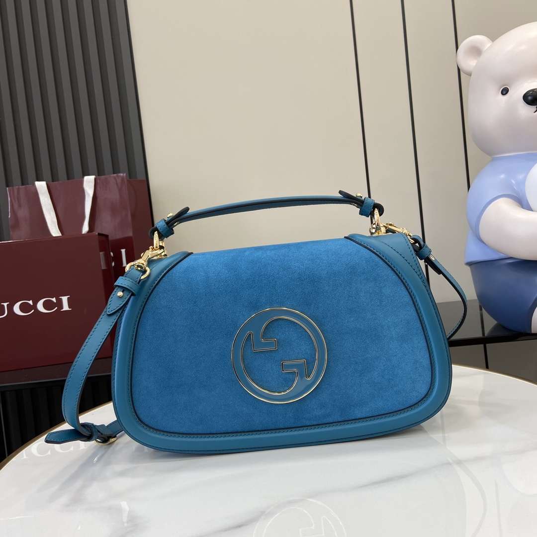 Gucci Blondie Medium Top Handle Bag - DopestKickz