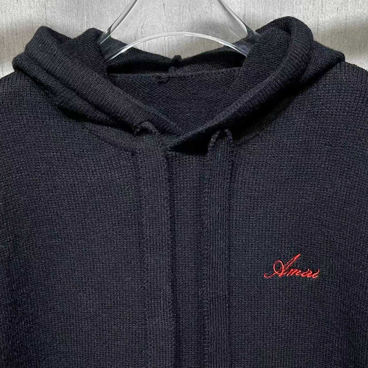 Amiri Bones Hoodie With Embroidered Logo - DopestKickz