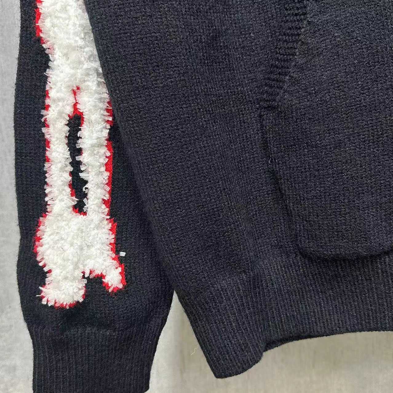 Amiri Bones Hoodie With Embroidered Logo - DopestKickz