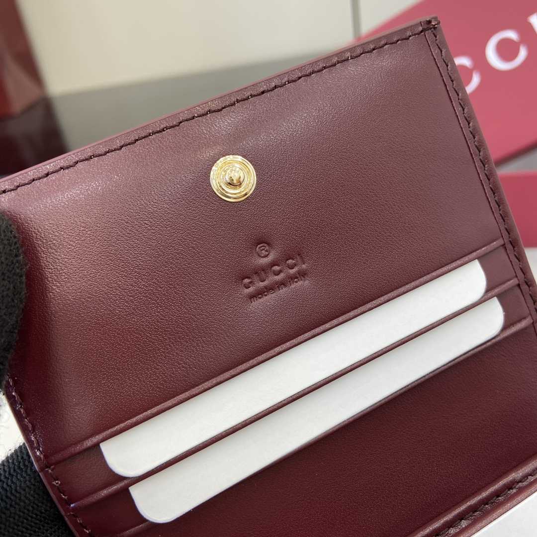 Gucci GG Mini Wallet With Dog Detail - DopestKickz