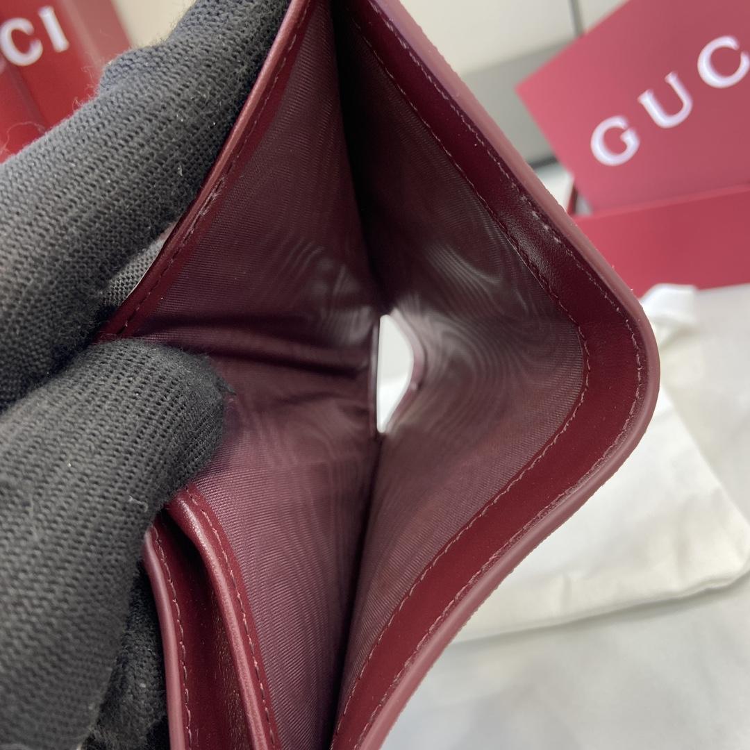 Gucci GG Mini Wallet With Dog Detail - DopestKickz