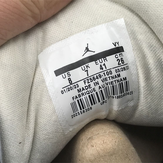  Air Jordan 3 Basketball Shoes    FZ5649-100 - DopestKickz