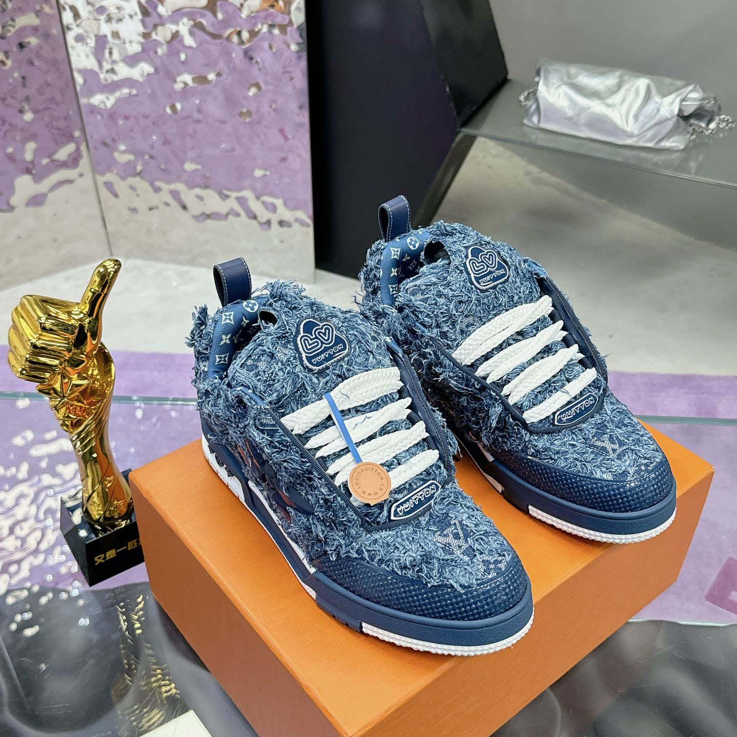 Louis Vuitton LV Skate Sneaker     1ACVJA - DopestKickz