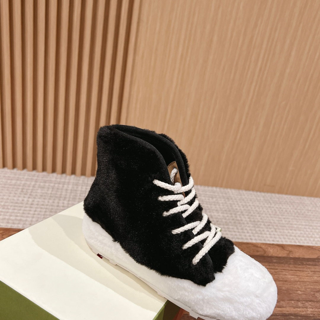 Marni Teddy Tennis High Sneaker - DopestKickz