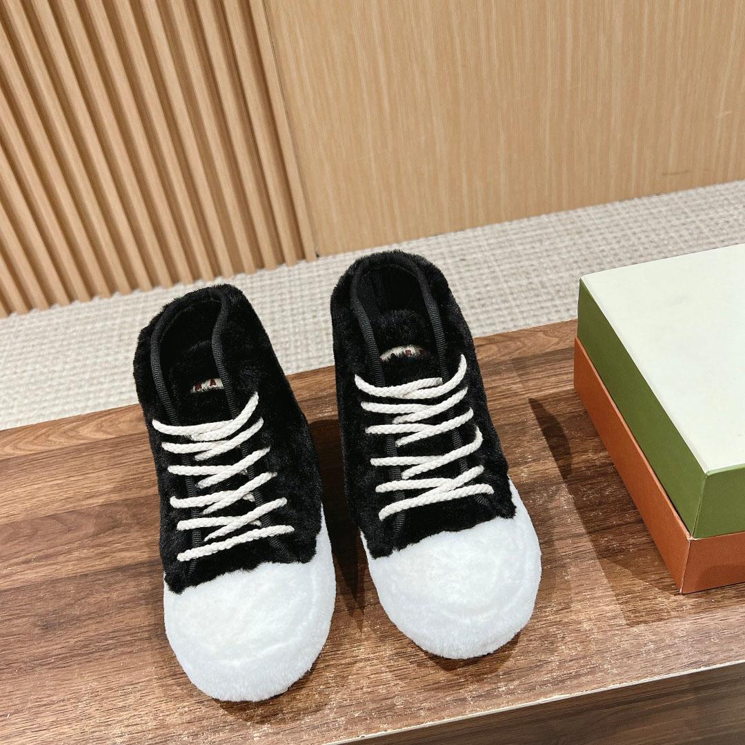 Marni Teddy Tennis High Sneaker - DopestKickz
