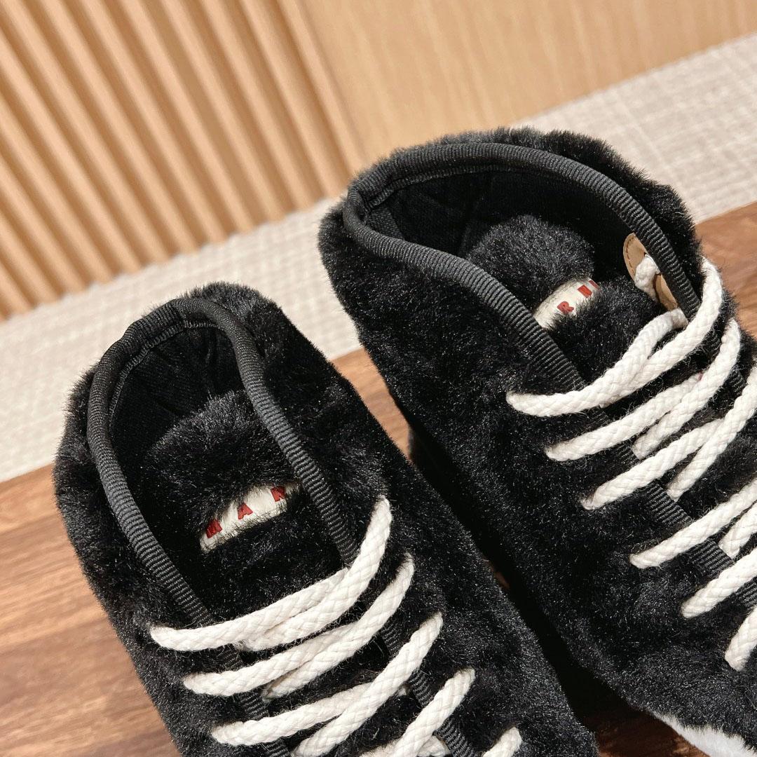 Marni Teddy Tennis High Sneaker - DopestKickz