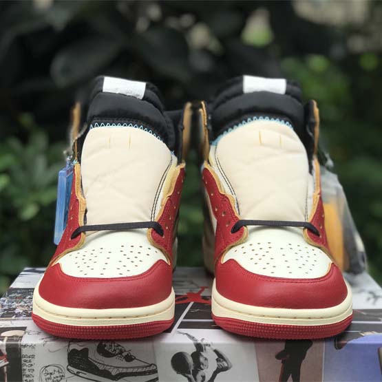 Union LA x Air Jordan 1 High OG “Chicago” Sneaker    HV8563-600  - DopestKickz