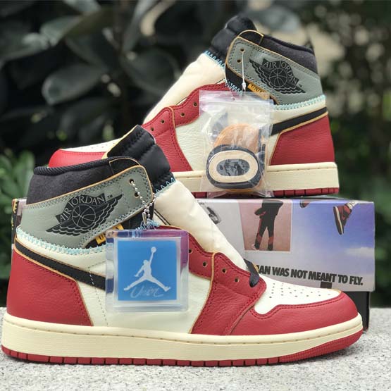 Union LA x Air Jordan 1 High OG “Chicago” Sneaker    HV8563-600  - DopestKickz