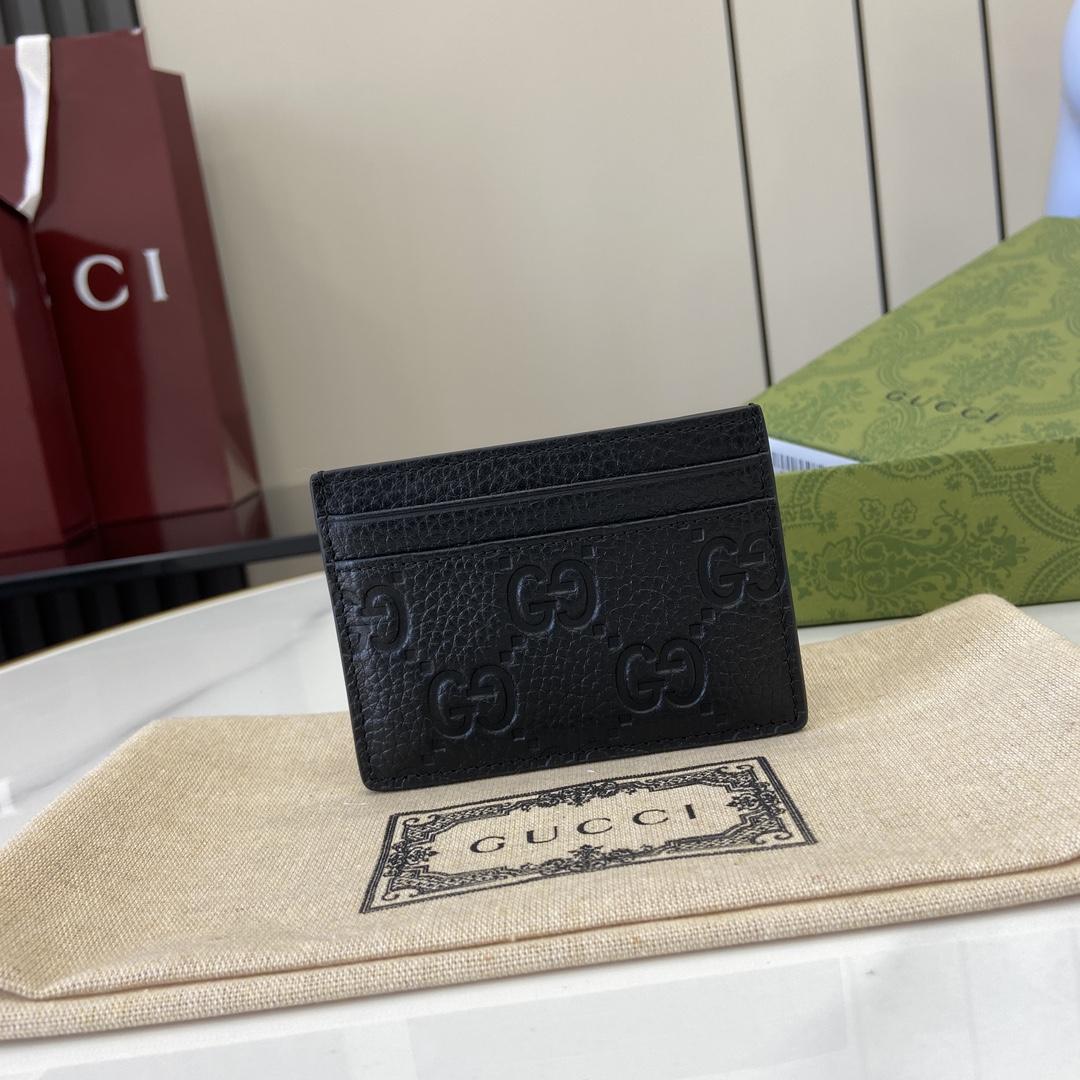 Gucci GG Emblem Card Case  - DopestKickz