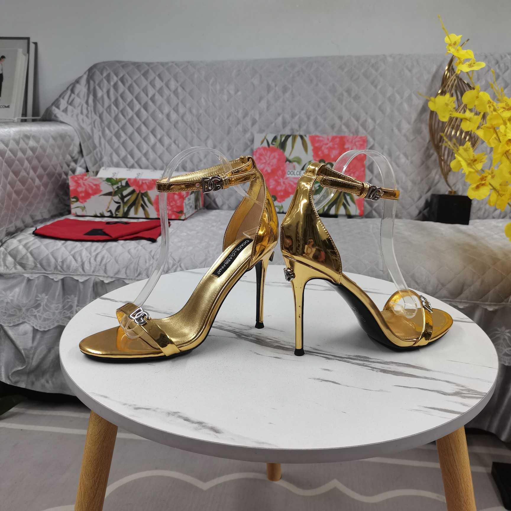 Dolce & Gabbana Women's High Heel Sandals - DopestKickz