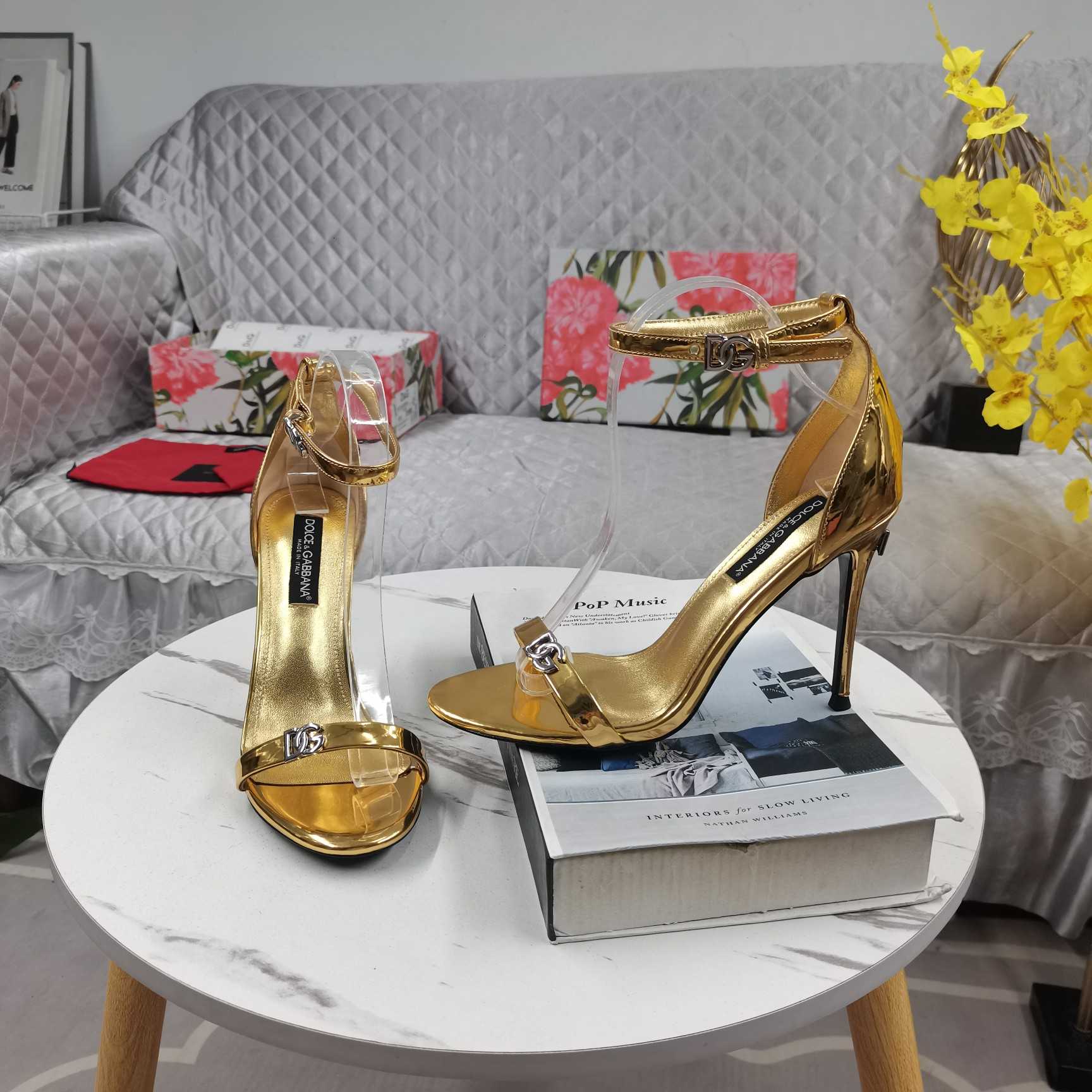 Dolce & Gabbana Women's High Heel Sandals - DopestKickz