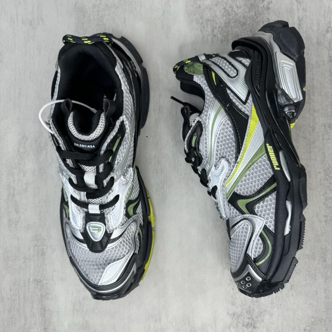 Balenciaga Runner 2.0 Sneaker In Silver - DopestKickz