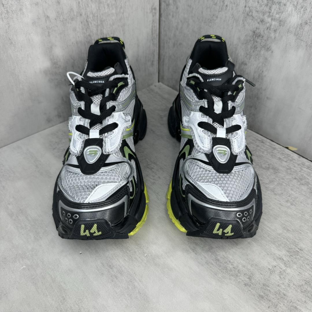 Balenciaga Runner 2.0 Sneaker In Silver - DopestKickz