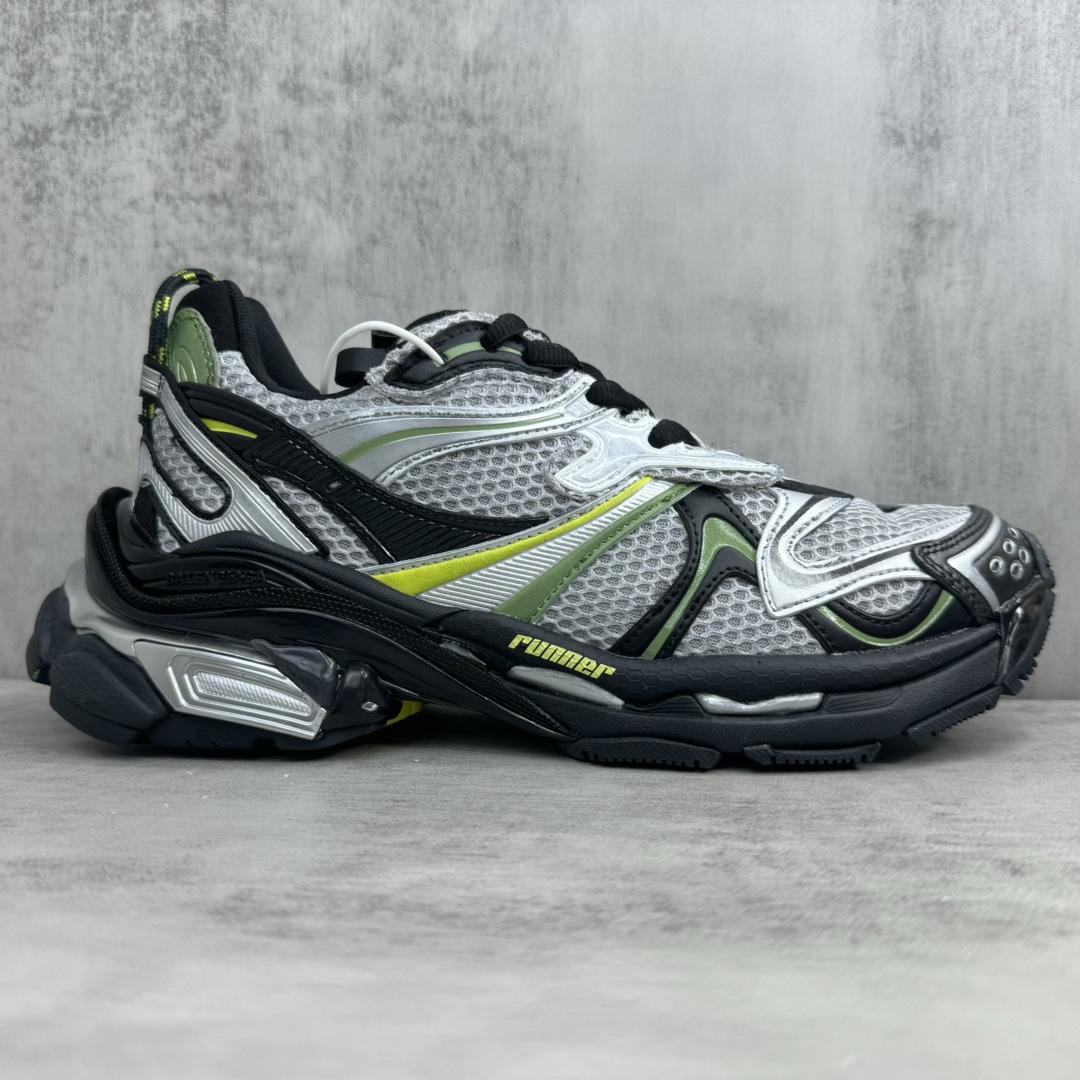 Balenciaga Runner 2.0 Sneaker In Silver - DopestKickz