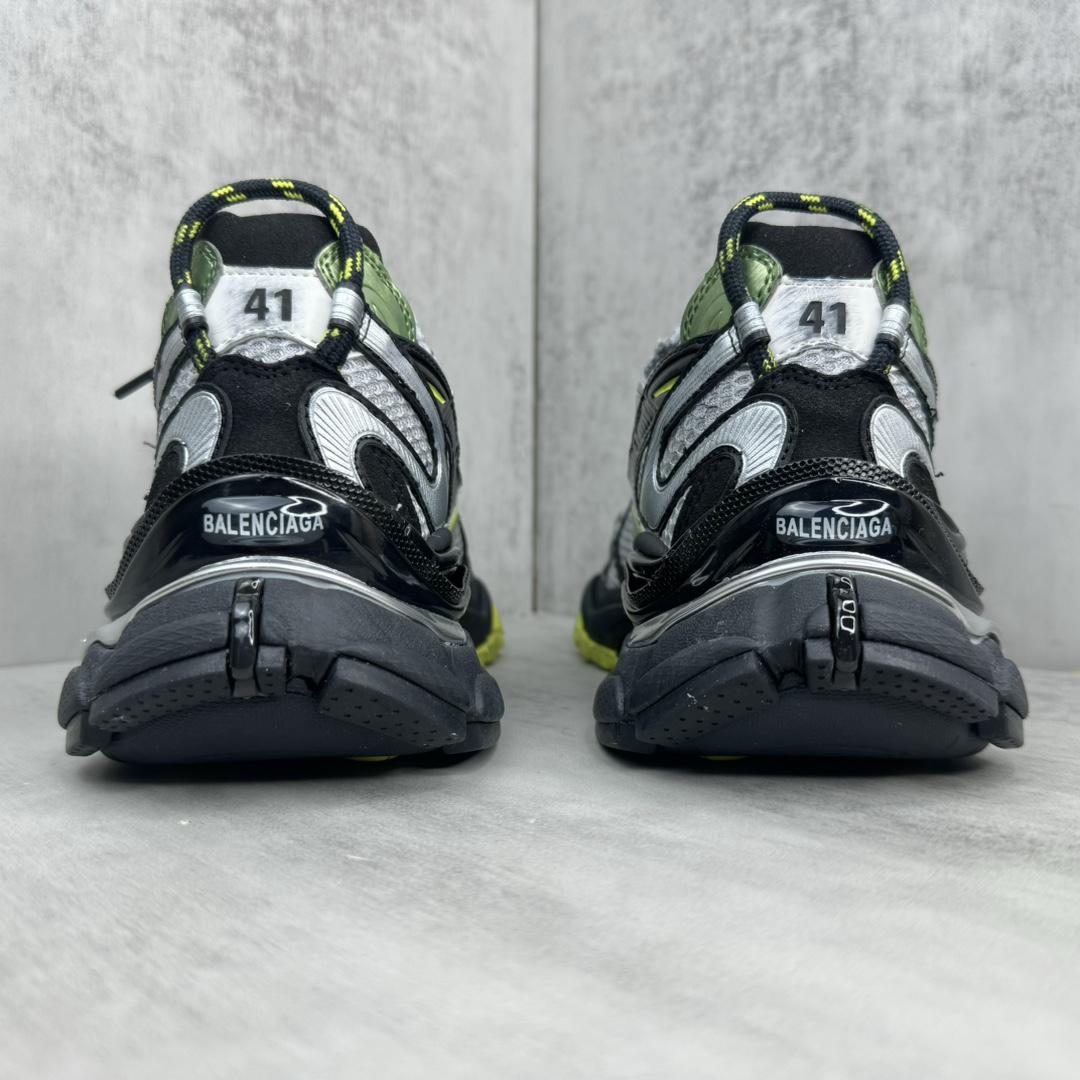 Balenciaga Runner 2.0 Sneaker In Silver - DopestKickz