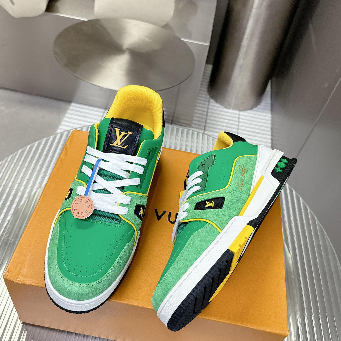 Louis Vuitton LV Trainer Sneaker   - DopestKickz
