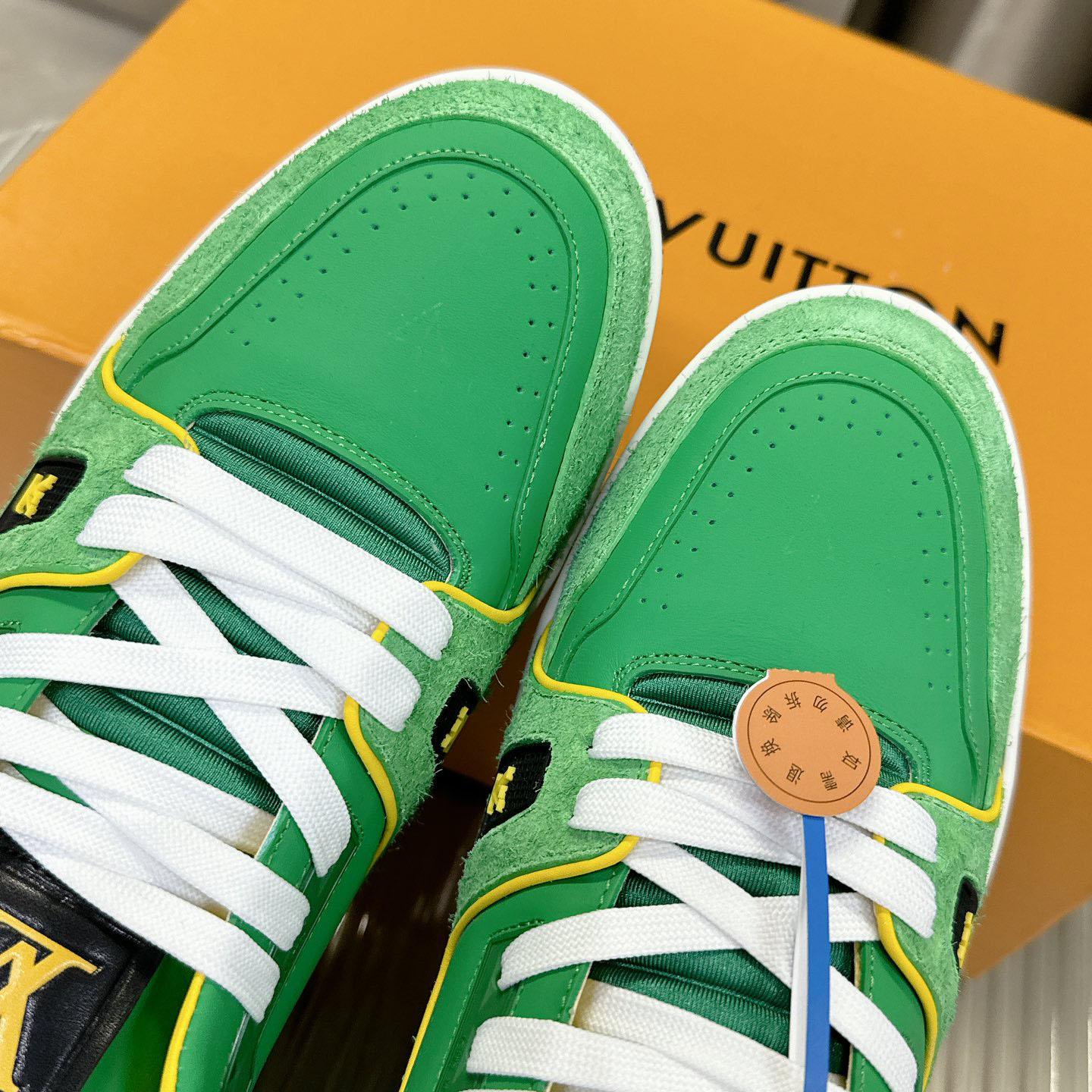 Louis Vuitton LV Trainer Sneaker   - DopestKickz