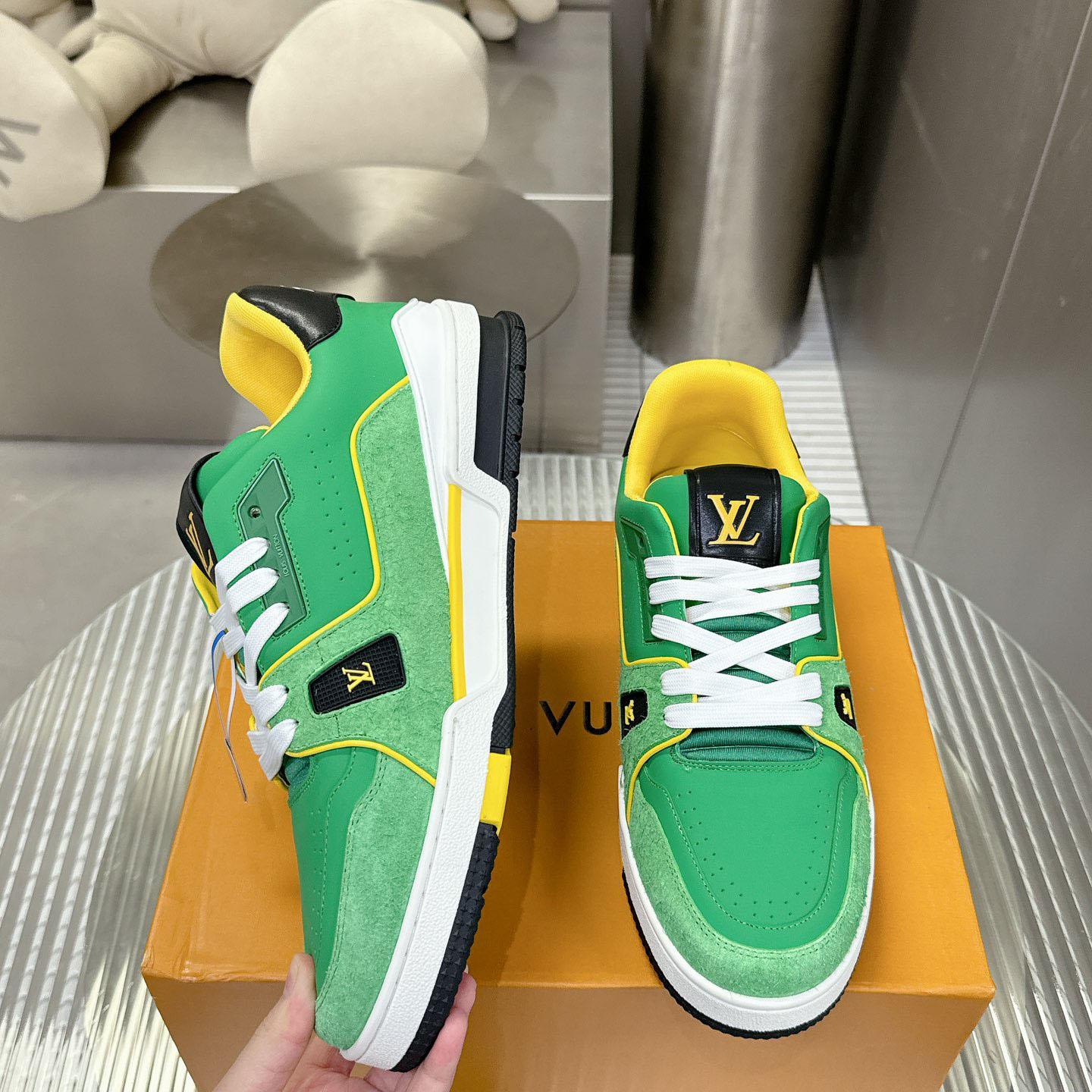 Louis Vuitton LV Trainer Sneaker   - DopestKickz