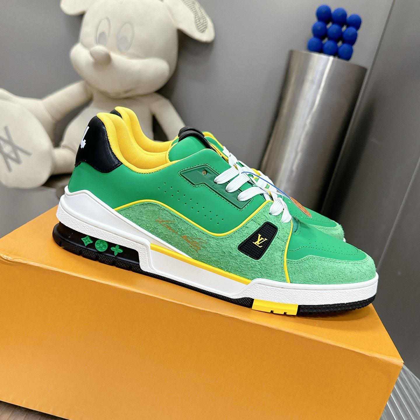 Louis Vuitton LV Trainer Sneaker   - DopestKickz