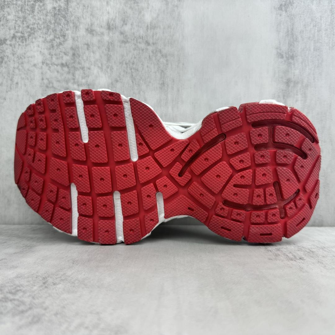 Balenciaga 3XL Extreme Lace Sneaker In Grey/red/black/white  - DopestKickz