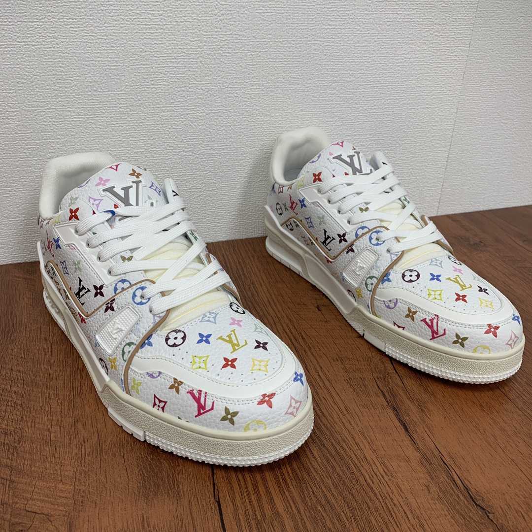 Louis Vuitton LV x TM LV Trainer Sneaker   - DopestKickz
