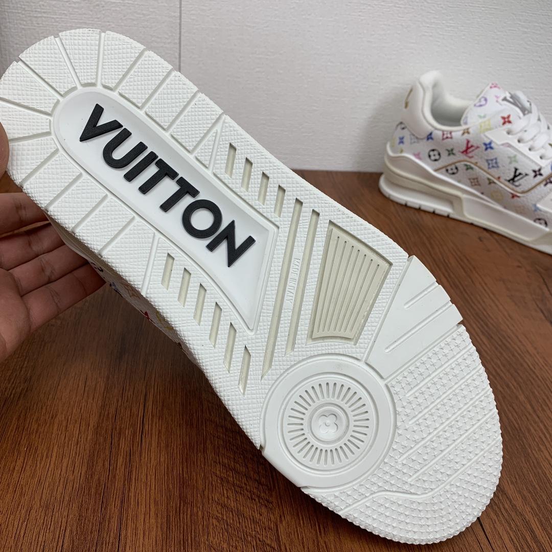 Louis Vuitton LV x TM LV Trainer Sneaker   - DopestKickz