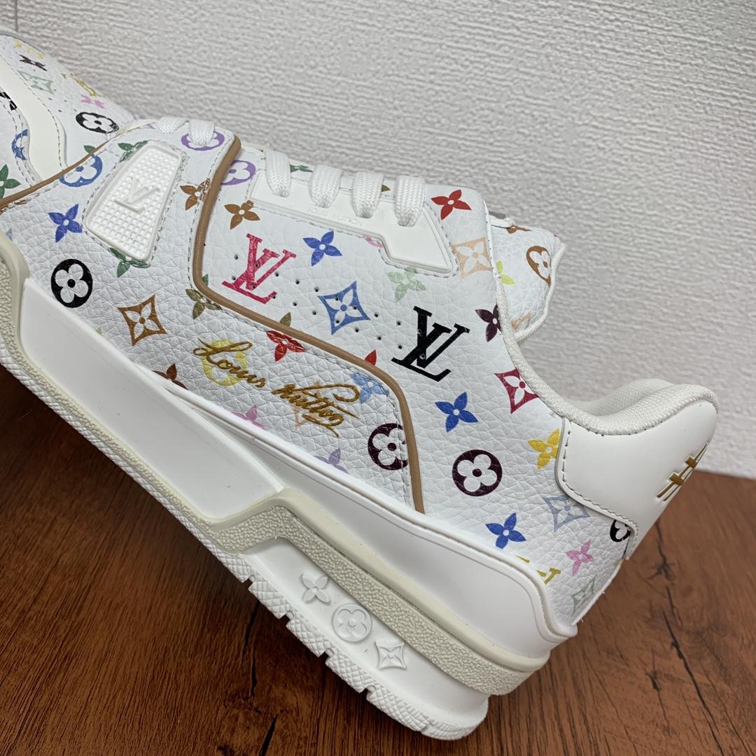 Louis Vuitton LV x TM LV Trainer Sneaker   - DopestKickz