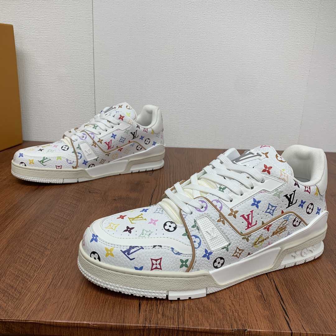 Louis Vuitton LV x TM LV Trainer Sneaker   - DopestKickz